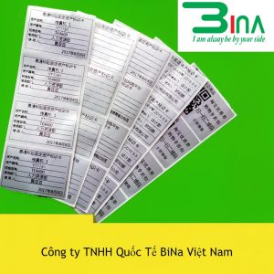 Tem nhãn chống thấm nước – chịu nước