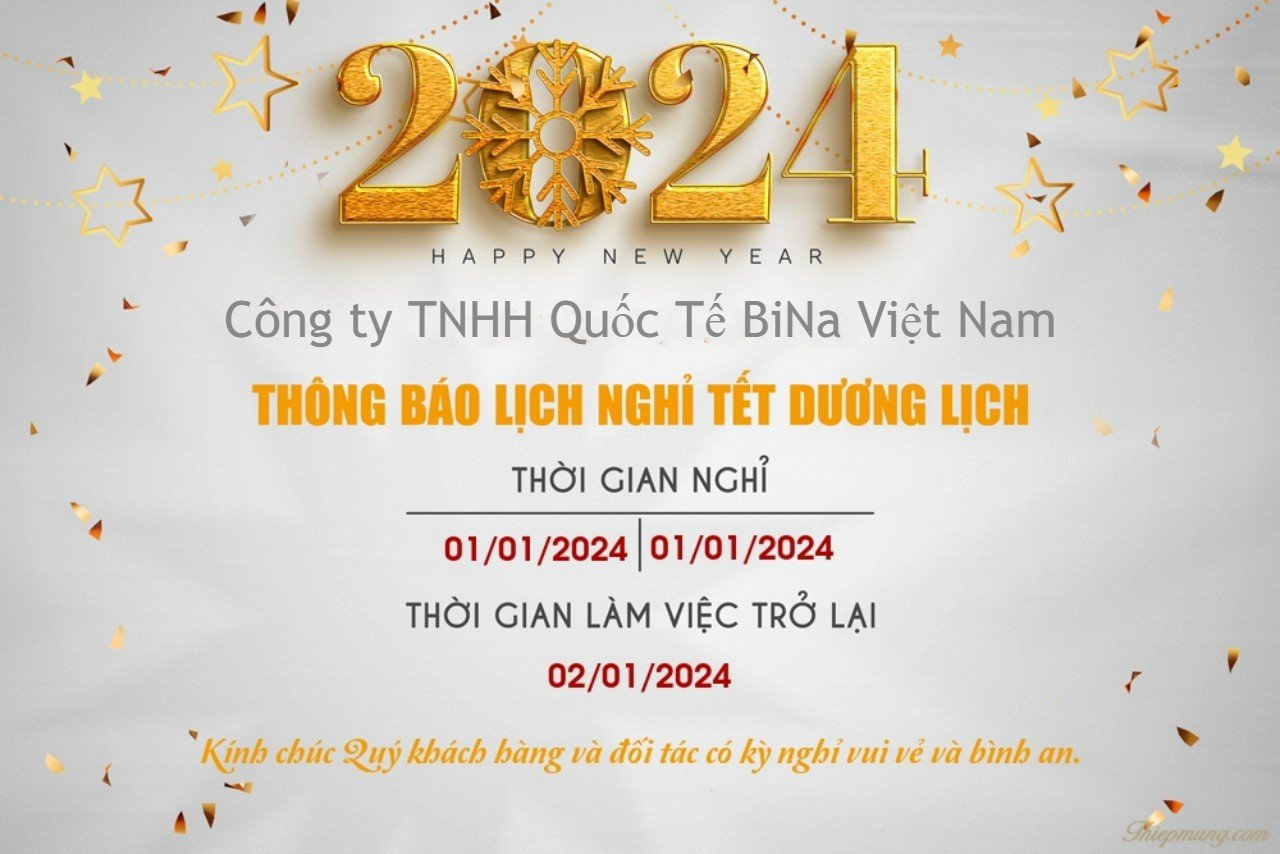 Thông báo lịch nghỉ tết dương